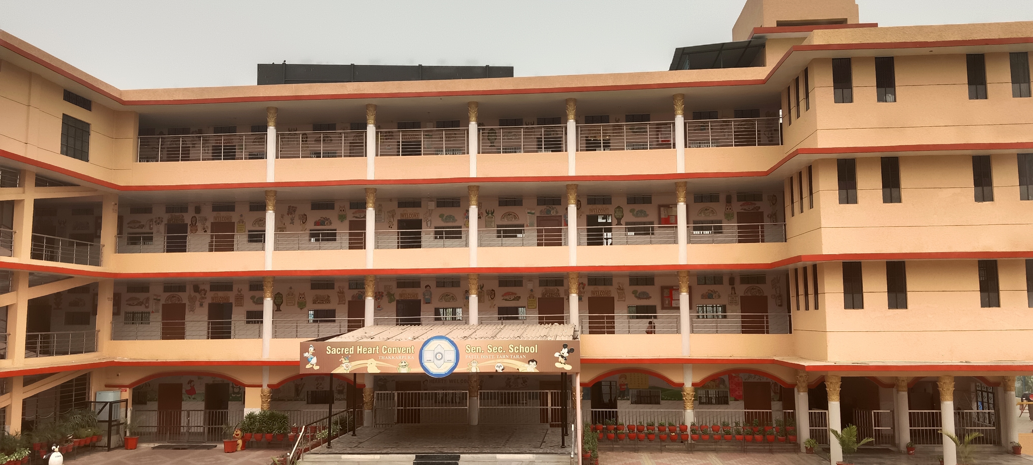 Sacred Heart Convent School Main Entrance Building